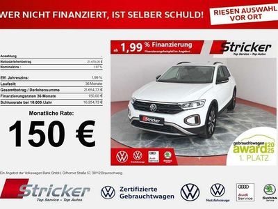 Gebraucht VW T-Roc Goal 116 PS (85 kW) 2025 Weiß SUV
