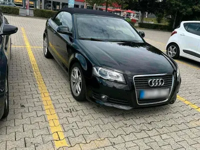 Gebraucht Audi A3 Cabriolet 140 PS (102 kW) 2008 Schwarz Cabrio