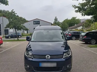 Gebraucht VW Caddy Edition 150 PS (110 kW) 2012 Blau Van / Kleinbus