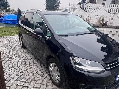 Gebraucht VW Sharan Match 177 PS (130 kW) 2013 Schwarz Van / Kleinbus