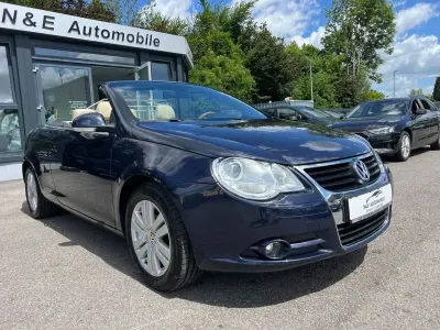 Gebraucht VW Eos 200 PS (147 kW) 2006 Blau Cabrio