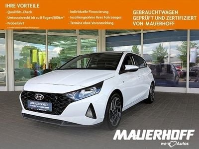Gebraucht Hyundai i20 Edition 30+ 101 PS (74 kW) 2022 Atlas white / sol Kleinwagen