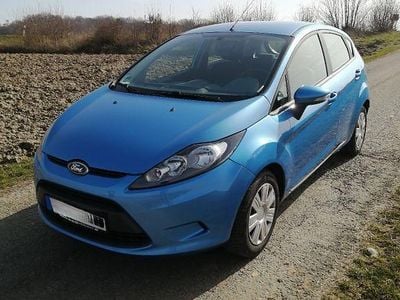 Gebraucht Ford Fiesta Trend 82 PS (60 kW) 2010 Blau Kleinwagen