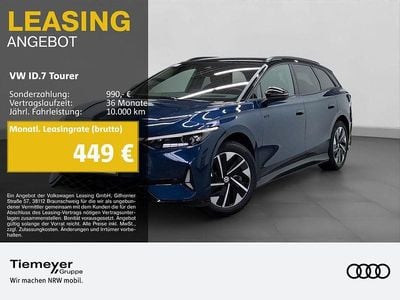 Gebraucht VW ID.7 GTX 250 kW (340 PS) 2025 Blau Kombi