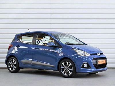 Gebraucht Hyundai i10 Edition+ 67 PS (49 kW) 2015 Blau Kleinwagen