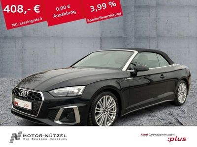 Gebraucht Audi A5 Cabriolet S-Line 204 PS (150 kW) 2024 Mythosschwarz metallic Cabrio