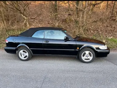 Gebraucht Saab 9-3 154 PS (113 kW) 2000 Schwarz Cabrio