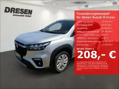 Neu Suzuki SX4 S-Cross Comfort 129 PS (94 kW) 2025 Silber SUV