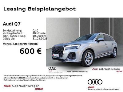 Silber Gebraucht 2024 Audi Q7 S-Line SUV | 62.599 € (Fairer Preis)