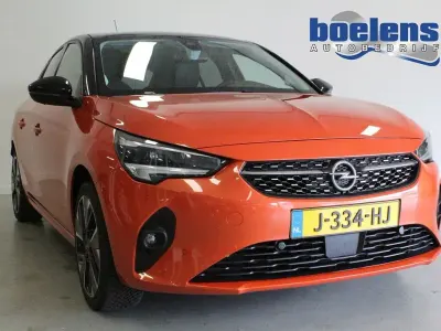 Usata Opel Corsa-e Elegance 100 kW (136 CV) 2020 Arancione Utilitaria