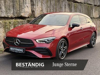 Rot Gebraucht 2024 Mercedes CLA200 Shooting Brake AMG Kombi | 34.990 € (Fairer Preis)