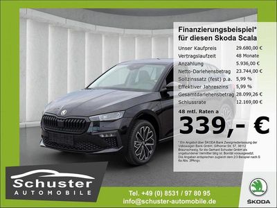 Neu Skoda Scala Tour 150 PS (110 kW) 2025 Schwarz Kleinwagen