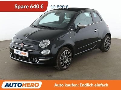 Begagnad Fiat 500C Dolcevita 69 HK (50 kW) 2022 Svart Cab