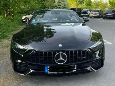 Gebraucht Mercedes SL43 AMG AMG 381 PS (280 kW) 2023 Schwarz Cabrio