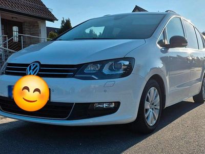 Second-hand VW Sharan 177 CP (130 kW) 2013 Alb Monovolum