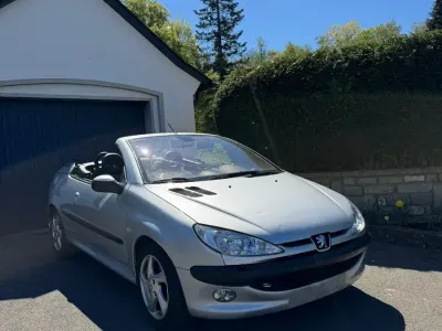 Occasion Peugeot 206 CC 109 PK (80 kW) 2002 Grijs Cabriolet