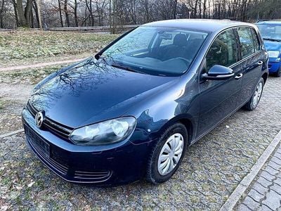 Blau Gebraucht 2009 VW Golf VI Trendline Kleinwagen | 4.990 € (Fairer Preis)