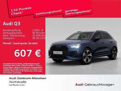 Gebraucht Audi Q3 S-Line 150 PS (110 kW) 2025 Navarrablau metallic SUV