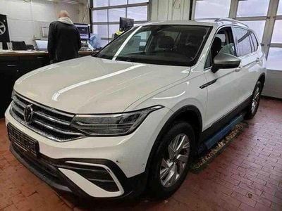 Pure white Gebraucht 2022 VW Tiguan Allspace SUV | 29.970 € (Guter Preis)