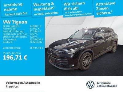 Gebraucht VW Tiguan Goal 131 PS (96 kW) 2025 Grenadillschwarz metallic SUV