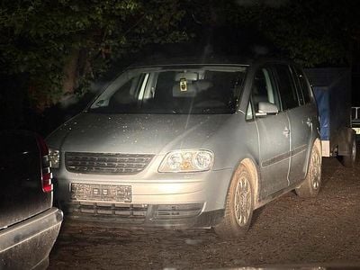 Gebraucht VW Touran 123 PS (90 kW) 2003 Silber Van / Kleinbus