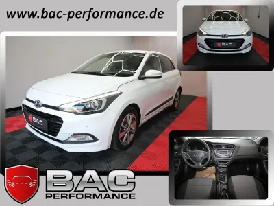 Gebraucht Hyundai i20 Style 101 PS (74 kW) 2017 Weiß Kleinwagen
