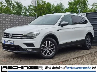 Gebraucht VW Tiguan Allspace 150 PS (110 kW) 2018 Weiß SUV