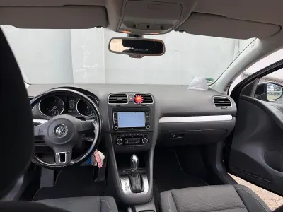 Gebraucht VW Golf VI 2011 Schwarz Kleinwagen