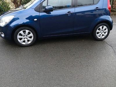 Gebraucht Opel Agila Edition 86 PS (63 kW) 2009 Blau Kleinwagen