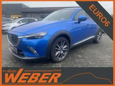 Brugt Mazda CX-3 Sports-Line 105 HK (77 kW) 2017 Blå SUV