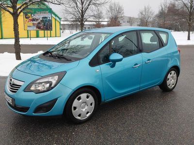 Gebraucht Opel Meriva Edition 131 PS (96 kW) 2012 Grün Van / Kleinbus