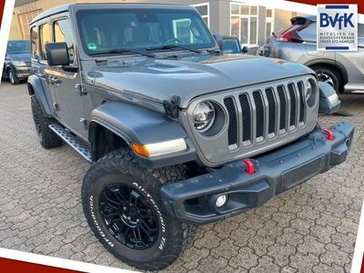 Gebraucht Jeep Wrangler Unlimited Rubicon 272 PS (200 kW) 2020 Stinggray clear coat SUV