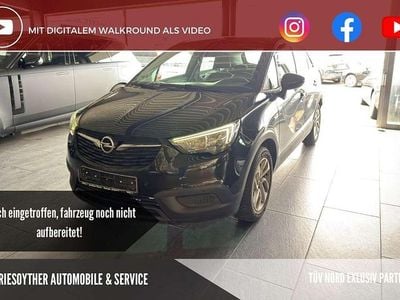 Gebraucht Opel Crossland X Edition 82 PS (60 kW) 2018 Onyx schwarz SUV