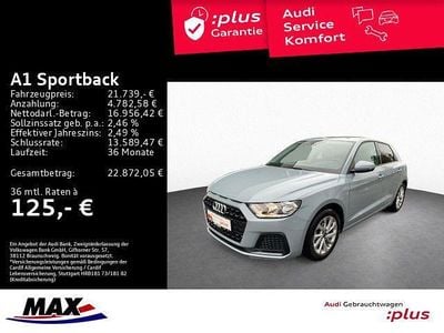 Pfeilgrau perleffekt Gebraucht 2025 Audi A1 Sportback Advanced Plus Kleinwagen | 21.739 € (Guter Preis)