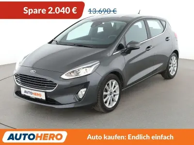 Gebraucht Ford Fiesta Titanium 101 PS (74 kW) 2018 Grau Kleinwagen