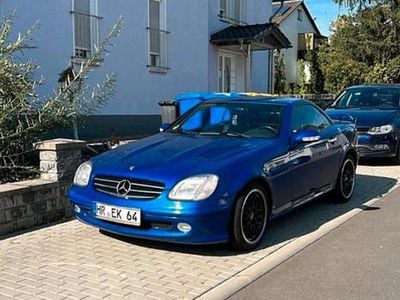 Blau Gebraucht 2001 Mercedes SLK200 Cabrio | 6.500 € (Fairer Preis)