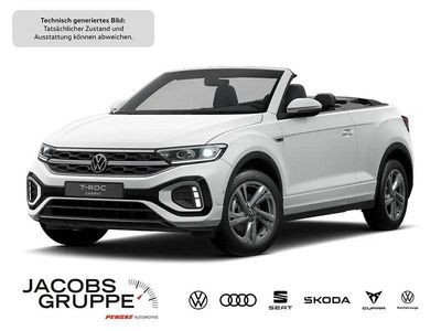 Gebraucht VW T-Roc Cabriolet R-line 110 PS (80 kW) 2025 Weiß Cabrio