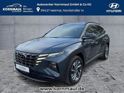 Gebraucht Hyundai Tucson Edition 30+ 150 PS (110 kW) 2023 Teal blue / met SUV