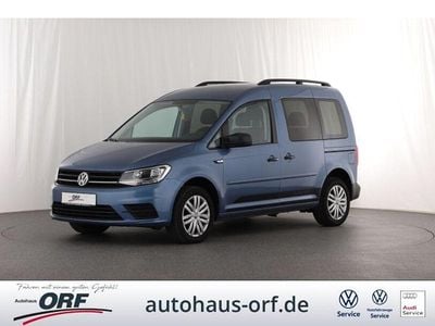 Gebraucht VW Caddy Trendline 75 PS (55 kW) 2017 Blau Van / Kleinbus