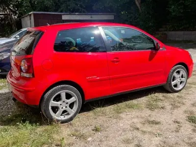 Gebraucht VW Polo United 80 PS (58 kW) 2007 Rot Kleinwagen
