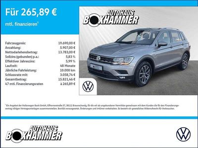 Silber Gebraucht 2017 VW Tiguan Comfortline SUV | 19.690 € (Teuer)