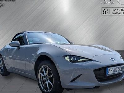 Gebraucht Mazda MX5 Exclusive-Line 132 PS (97 kW) 2025 Aero gray m Cabrio