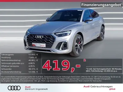 Gebraucht Audi SQ5 Sportback Ambiente 341 PS (250 kW) 2023 Silber metallic SUV
