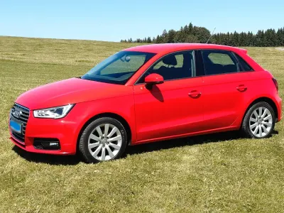 Gebraucht Audi A1 Sportback Design 90 PS (66 kW) 2018 Rot Kleinwagen