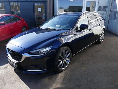 Gebraucht Mazda 6 Sports-Line 184 PS (135 kW) 2019 Blau Kombi