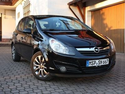 Gebraucht Opel Corsa Edition 101 PS (74 kW) 2010 Schwarz metallic Kleinwagen