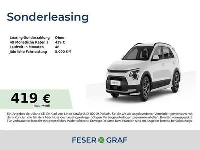Schneeweiss Neu 2025 Kia Niro SUV | 35.850 € (Etwas zu teuer)