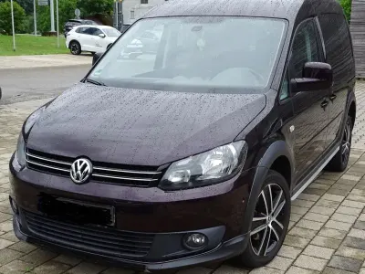 Gebraucht VW Caddy 110 PS (80 kW) 2013 Schwarz Van / Kleinbus