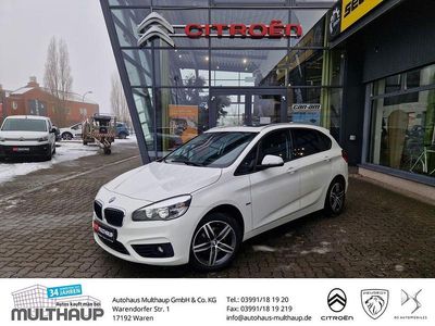 Gebraucht BMW 218 Active Tourer Sport Line 136 PS (100 kW) 2017 Alpinweiss iii Van / Kleinbus