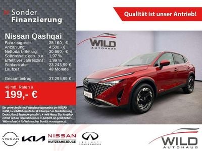 Rot Neu 2025 Nissan Qashqai Comfort SUV | 33.890 € (Guter Preis)